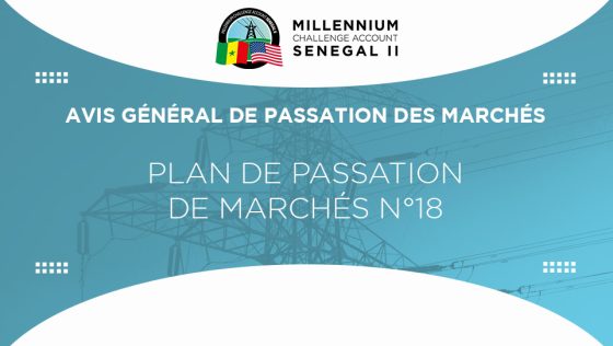 Avis Général De Passation De Marchés – Plan De Passation De Marchés N°18