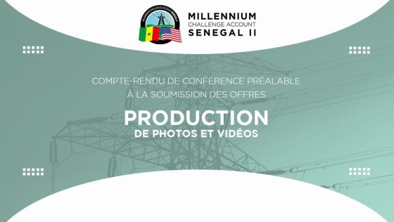 Compte rendu de la conférence préalable à la soumission des offres pour la production de photos et vidéos (Relance)