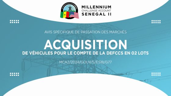 Avis pour l’acquisition de véhicules pour le compte de la Direction des Eaux et Forêts, Chasses et Conservation des Sols (DEFCCS) en 02 lots