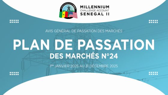 Avis Général de Passation de Marchés – Plan de Passation des Marchés PP 24