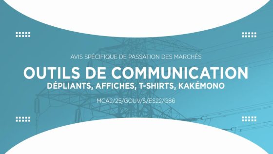 Avis pour pour l’acquisition d’outils de communication (dépliants, affiches, t-shirts, kakémono)