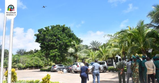 La DEFCCS se dote de drones de haute précision grâce au Compact d’Électricité pour le Sénégal