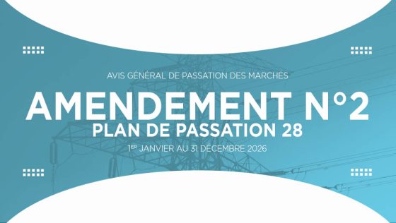 AVIS GÉNÉRAL DE PASSATION DE MARCHÉS : Plan de Passation des Marchés n°28 – Amendement 2