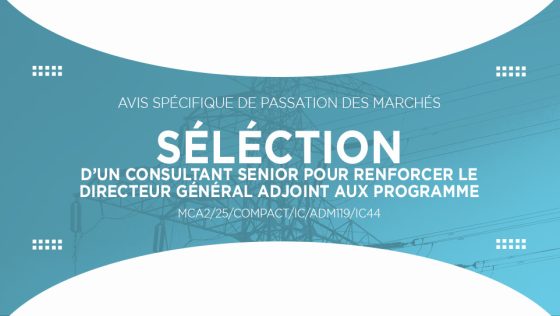 Avis pour la sélection d’un consultant senior pour renforcer le Directeur Général adjoint aux Programmes (Expert en demande)