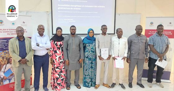 DSEAE : Soutenances de mémoires de Master 2 et présentations de travaux post-doctorat dans le cadre du Plan d’Apprentissage du Compact électricité du Sénégal